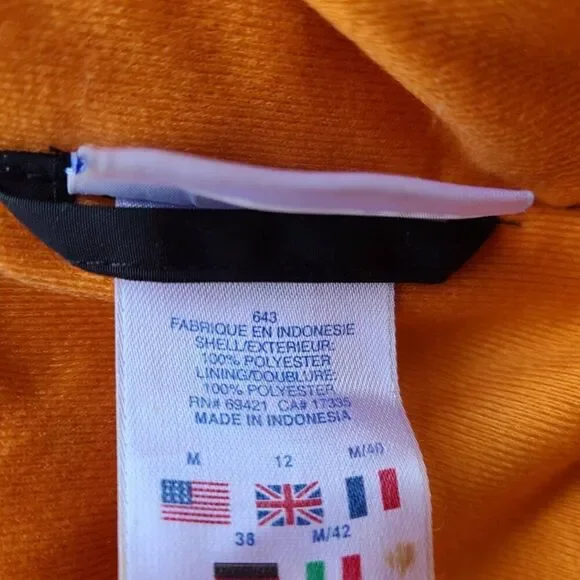 Vintage Reebok Outdoor Athletic Jacket with Hood Pockets size Medium - Picture 5 of 11